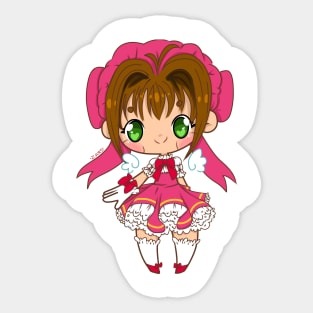 chibi Sakura Sticker